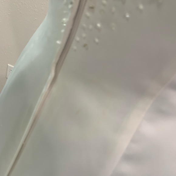 🚫SOLD🚫Moonlight Wedding Dress Size 10 White with Ruching Front - Picture 9 of 13